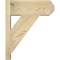 Ekena Millwork Traditional Rough Sawn Craftsman Outlooker, Douglas Fir, 8"W x 20"D x 24"H OUT08X20X24TRA04RDF - alternate 4